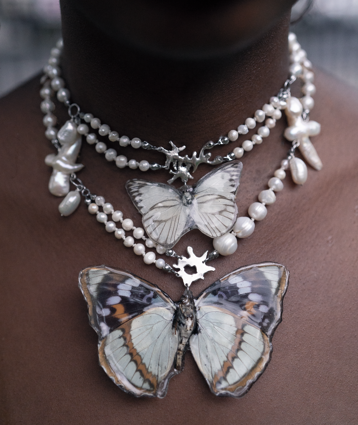 Cloud Pearl Choker