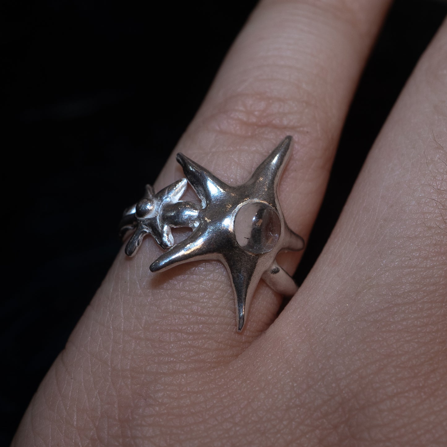 Aqua Star Ring I sz 5.5