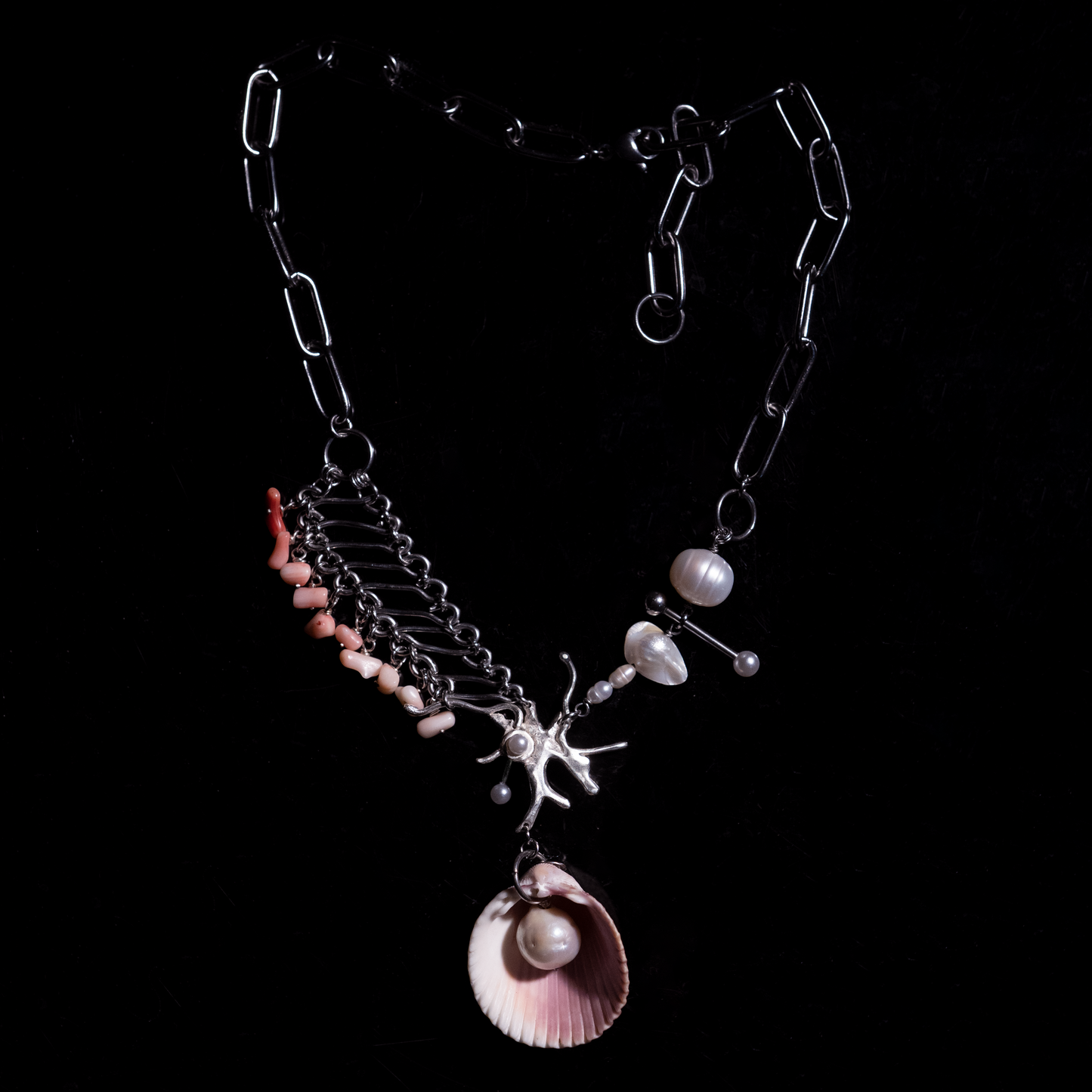 Pink Siren Necklace