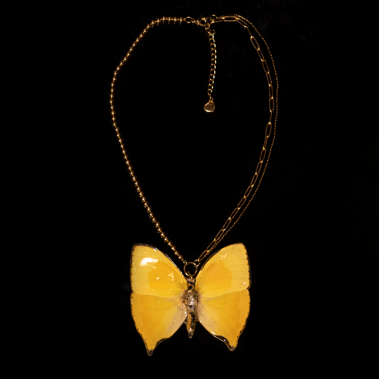 Golden Butterfly Necklace