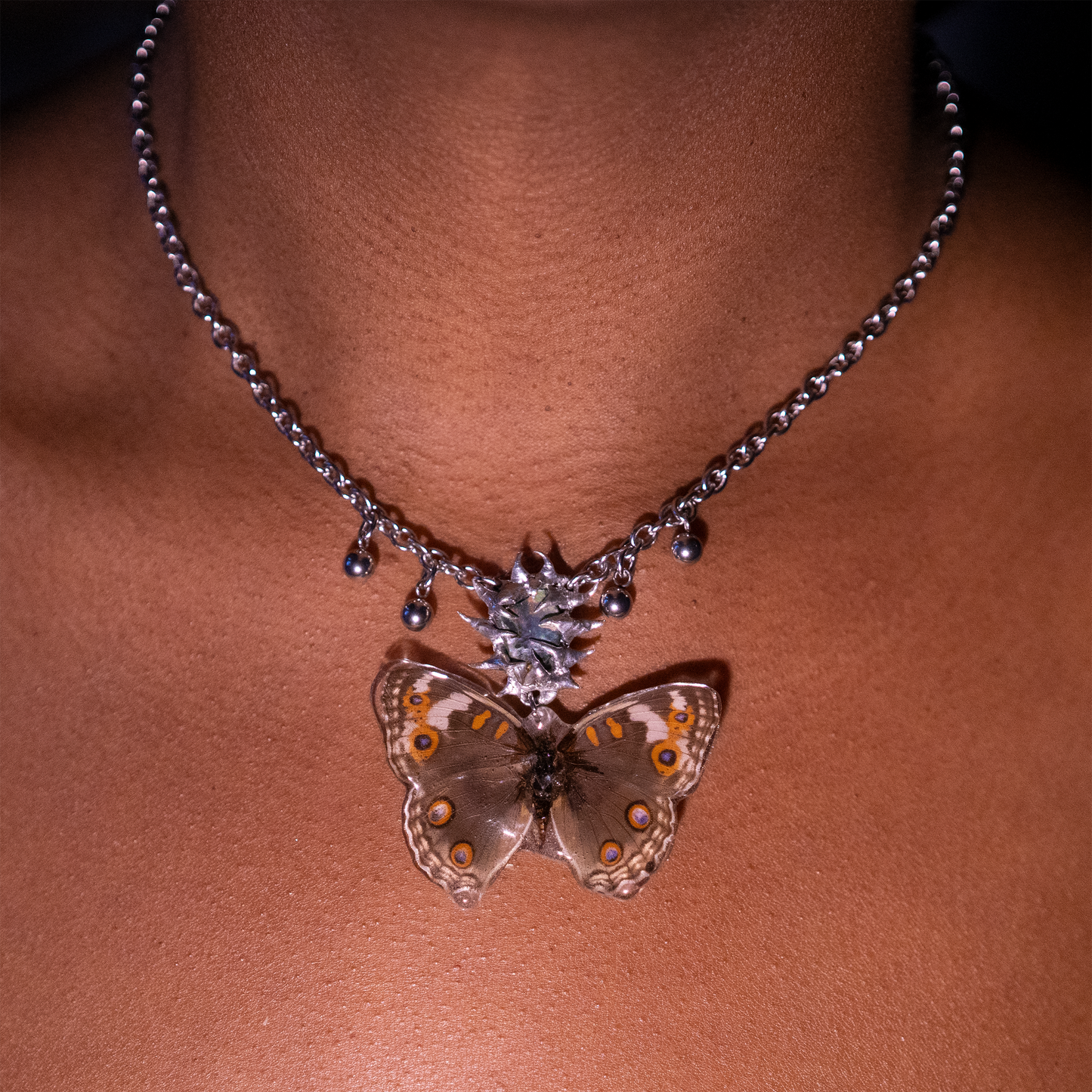 Mimicry Butterfly Necklace