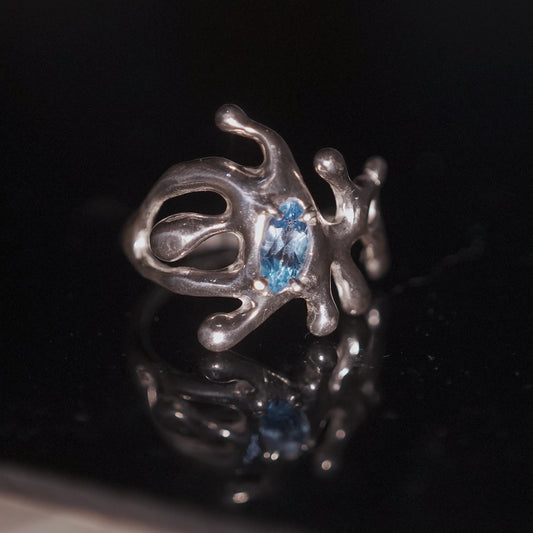 Reef Aqua Ring sz 8