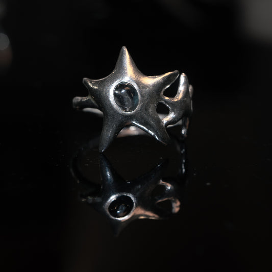 Aqua Star Ring II sz 8
