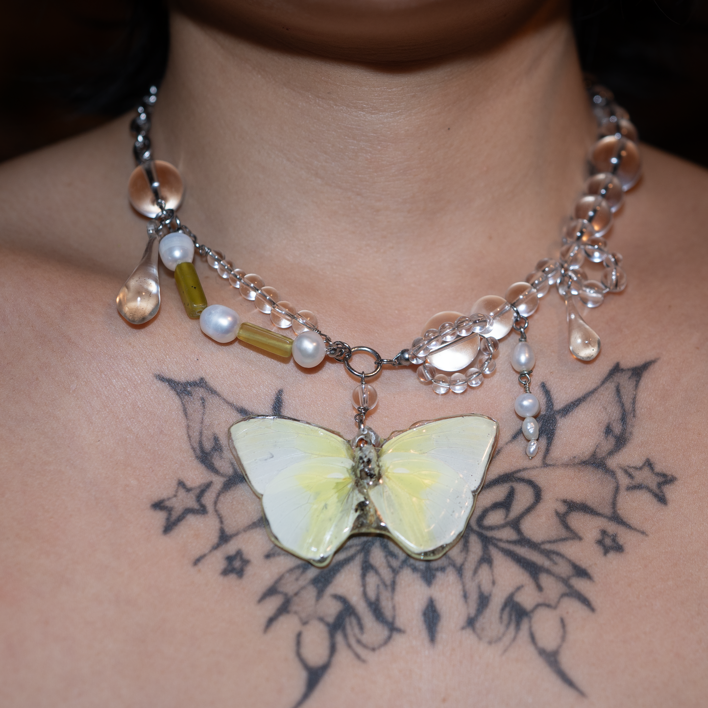 HydraLucent Butterfly Necklace