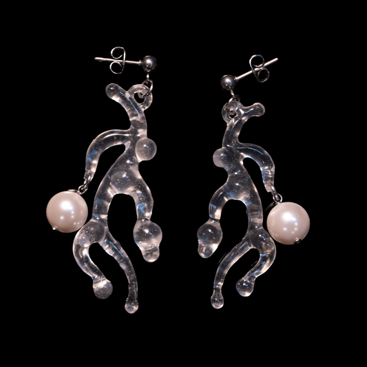 Spore Drop Earrings