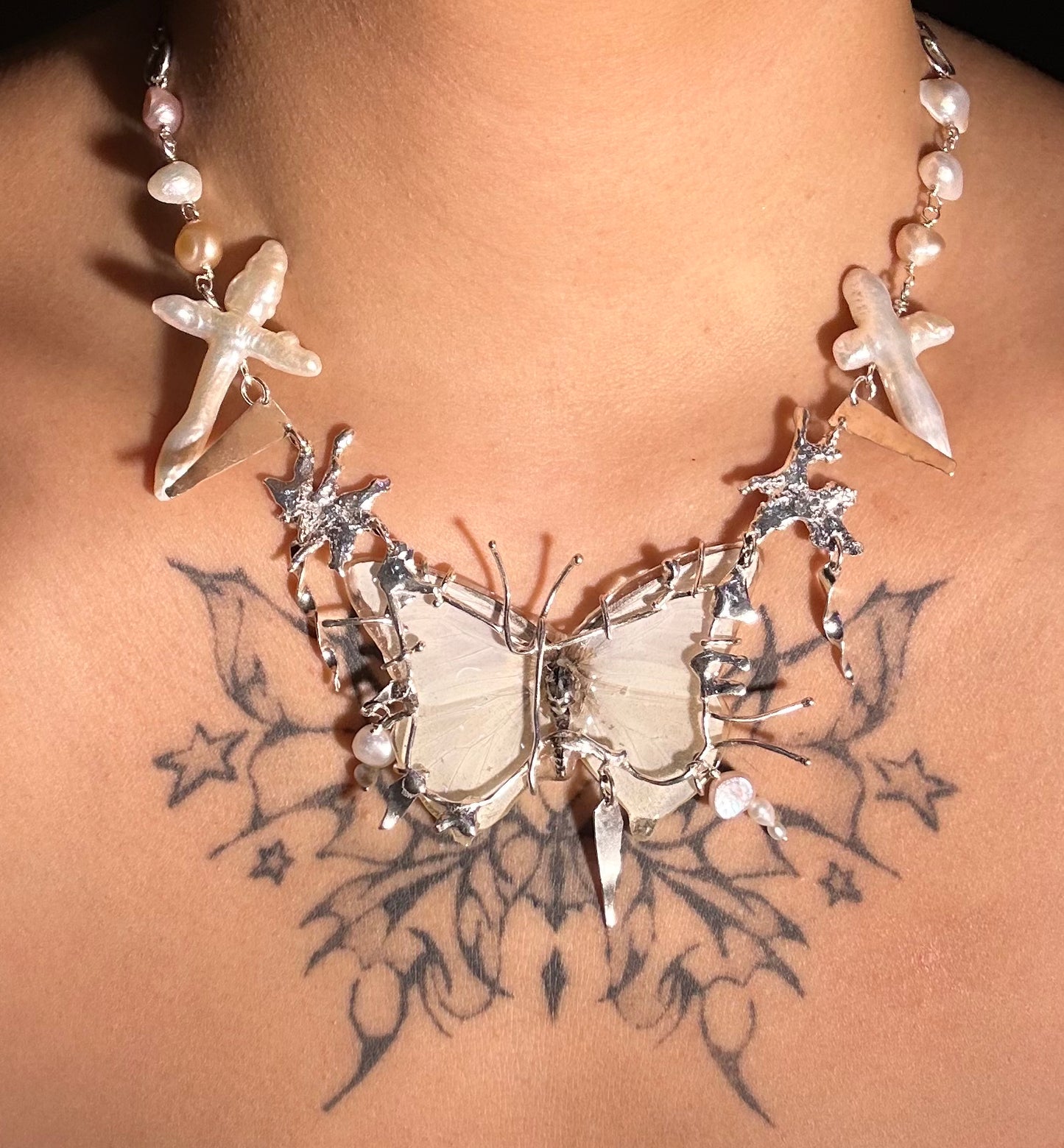 White Siren Necklace